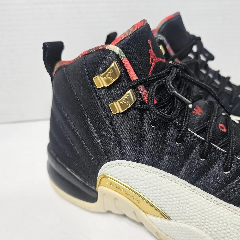 Air Jordan 12 Retro CNY GS Chinese New Year BQ6497 006 Youth Size 6.5 Y